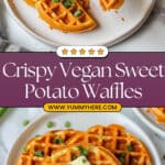 Vegan Sweet Potato Waffles Recipe