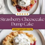 Strawberry Cheesecake Dump Cake Recipe