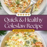 Healthy Coleslaw Recipe