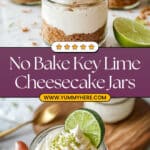 No Bake Key Lime Pie Cottage Cheesecake Jars Recipe