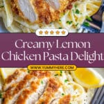 Creamy Lemon Chicken Pasta Recipe