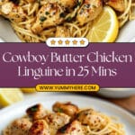 Cowboy Butter Chicken Linguine Recipe