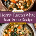 Hearty Tuscan White Bean Soup Recipe
