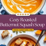 Roasted Butternut Squash Soup Recipe