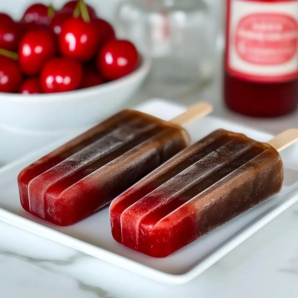 Cherry Coke Popsicles Recipe - Recipe Image