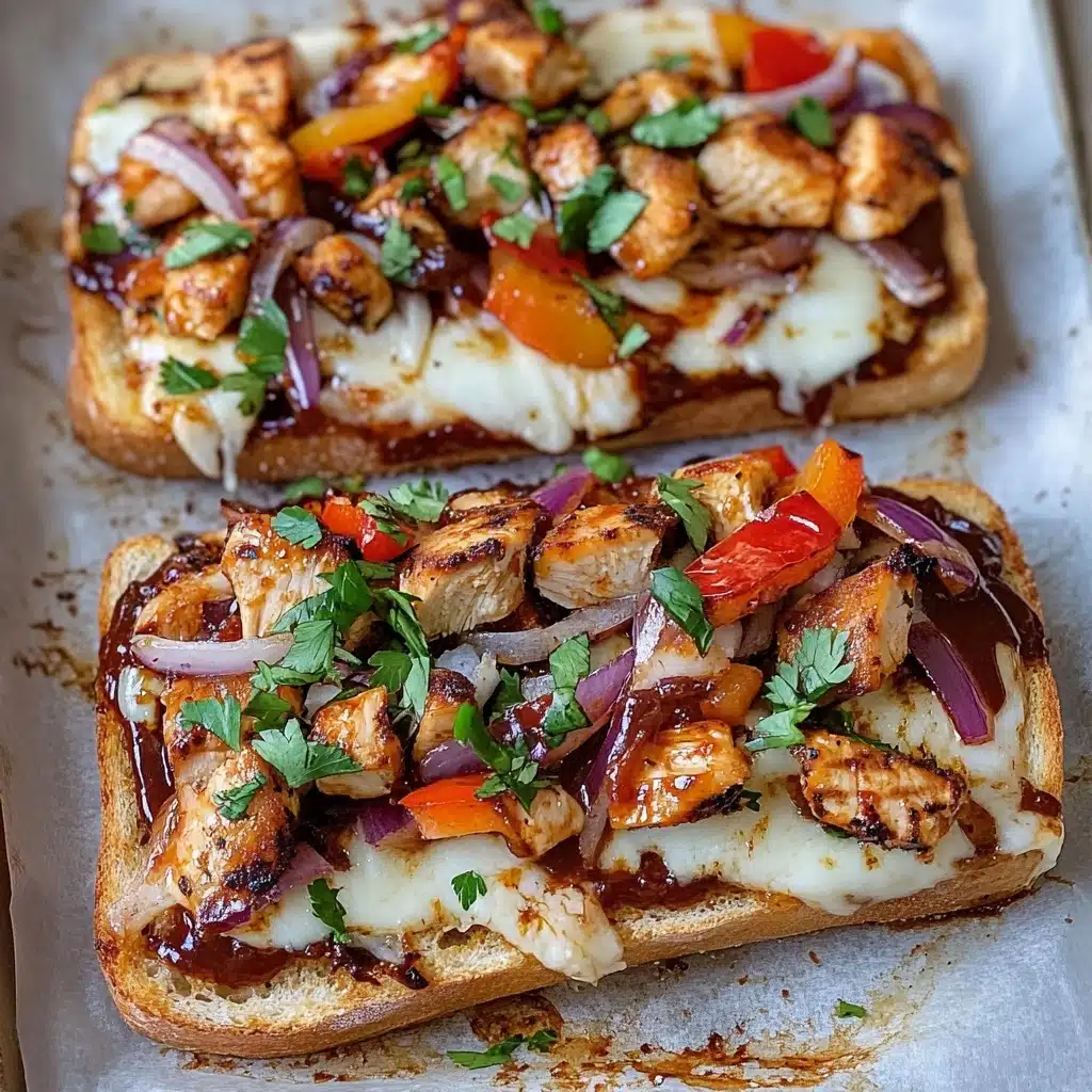 BBQ Chicken Flatbreads Recipe - Recipe Image