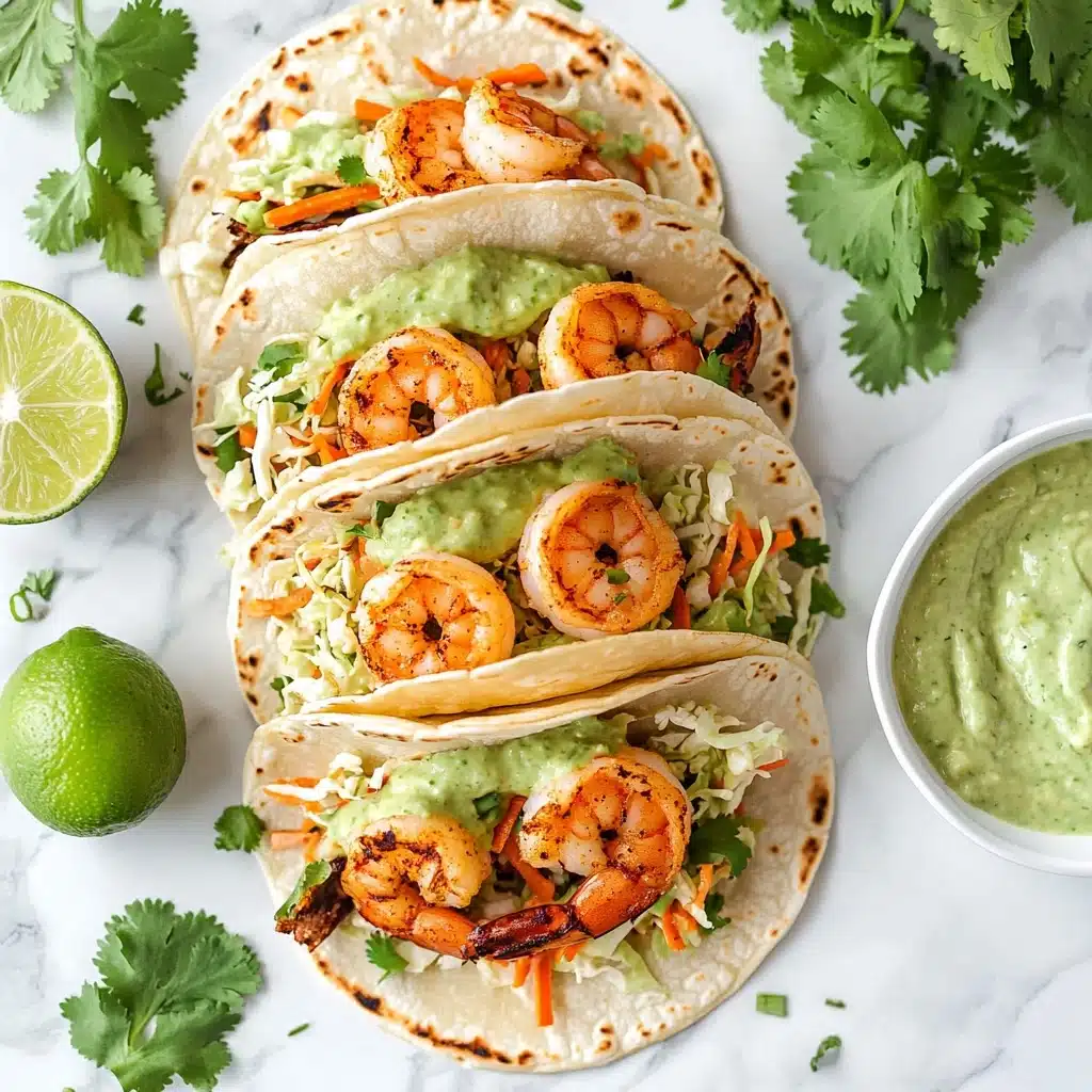 Air Fryer Shrimp Tacos Recipe - Recipe Image