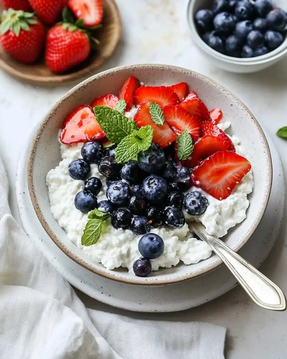 Cottage Cheese With Fruit Two Ways Recipe
