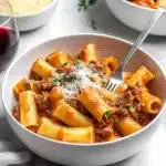 One-Pot Pasta with Meat Sauce: Comfort Food Made Easy Recipe