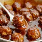 Sticky Honey Garlic Meatballs Recipe
