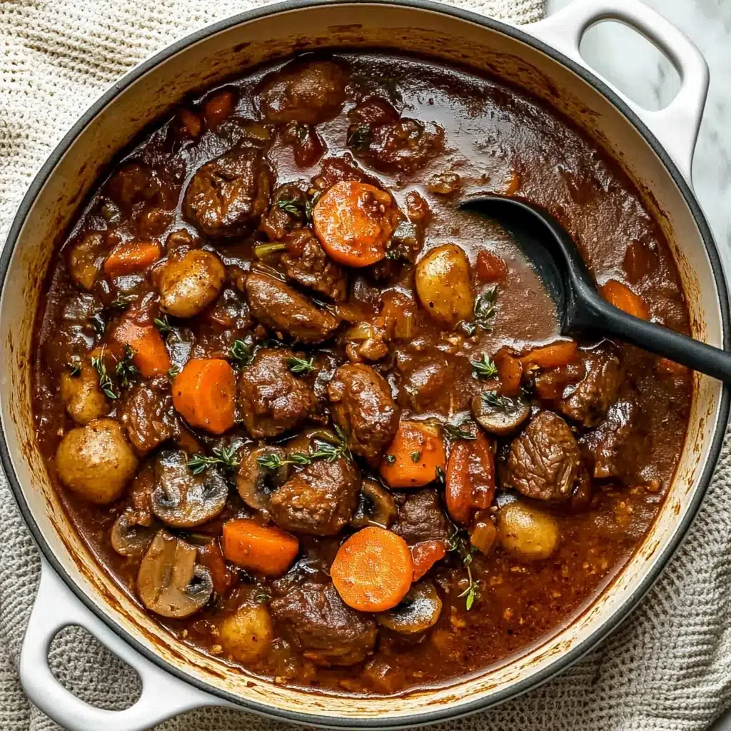 Red Wine Braised Beef Recipe - Recipe Image
