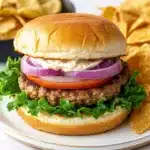 Ground Chicken Burger Recipe