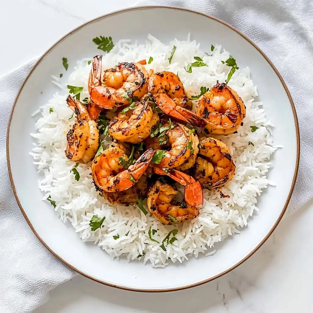 Peppery Garlic Shrimp Recipe - Recipe Image