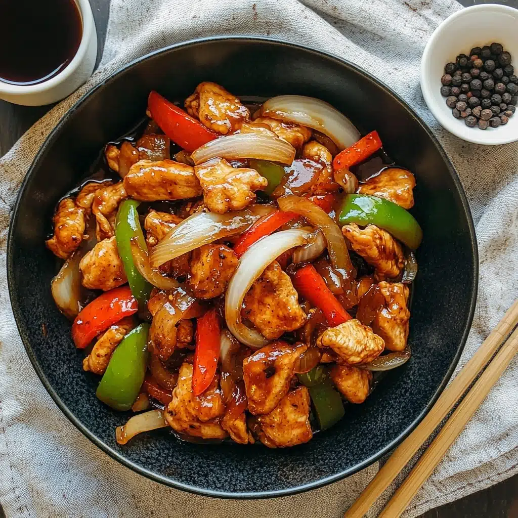 Black Pepper Chicken Recipe - Recipe Image