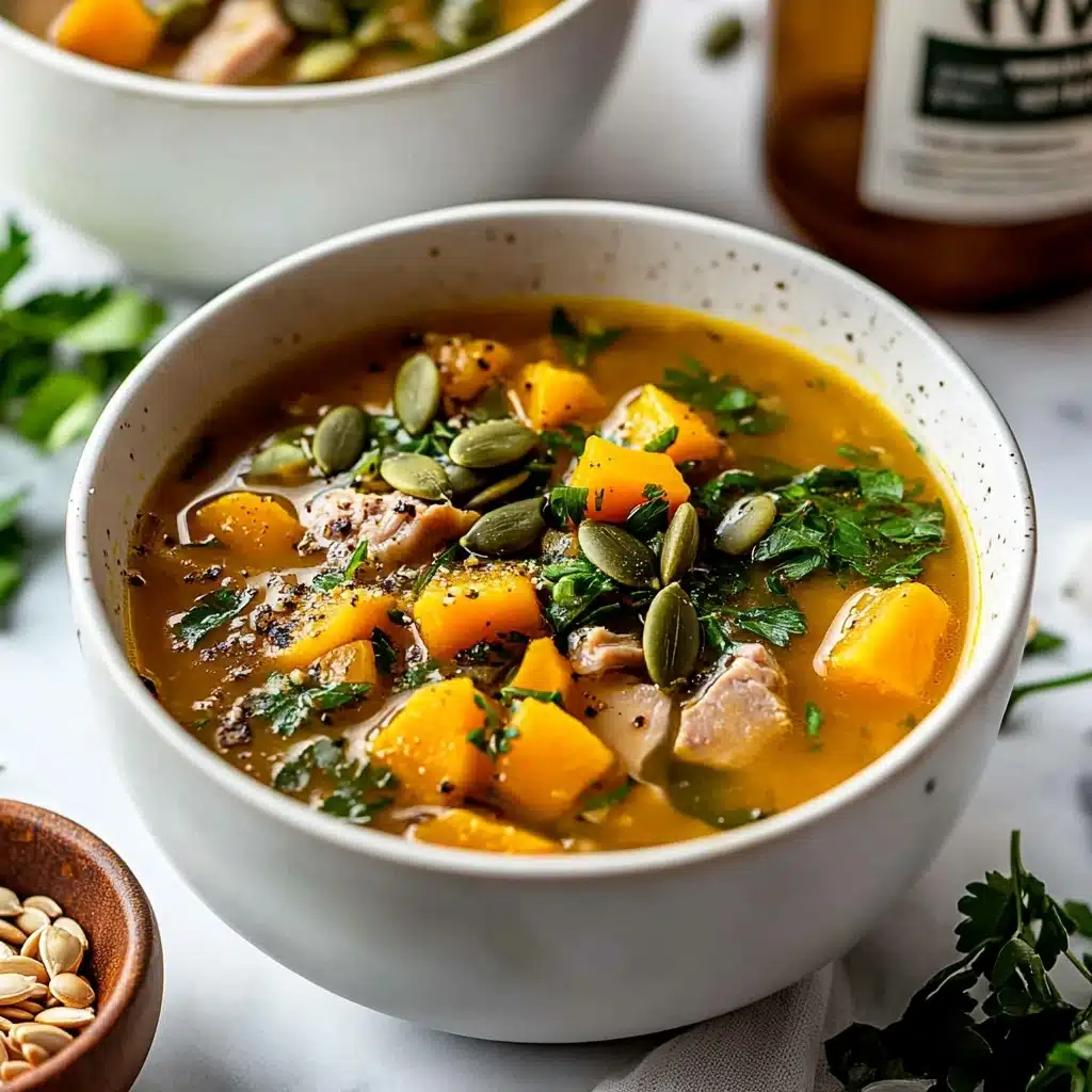 Chicken Butternut Squash Soup Recipe - Recipe Image