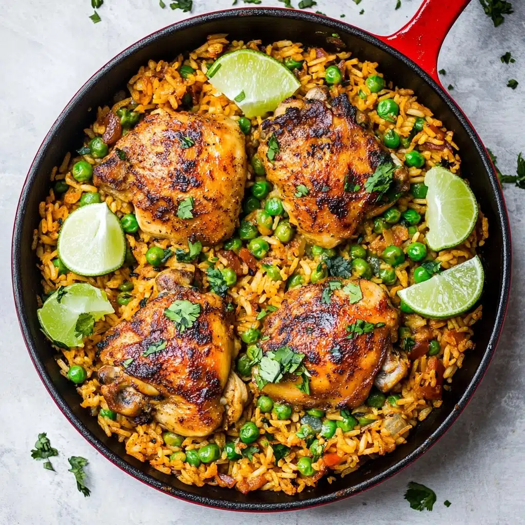 Mama's Puerto Rican Chicken and Rice Recipe - Recipe Image