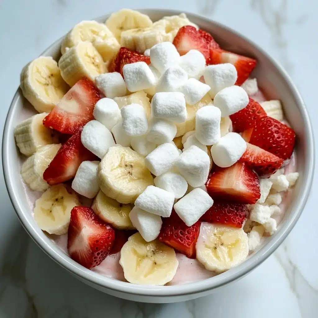 Strawberry Banana Cheesecake Salad Recipe - Recipe Image