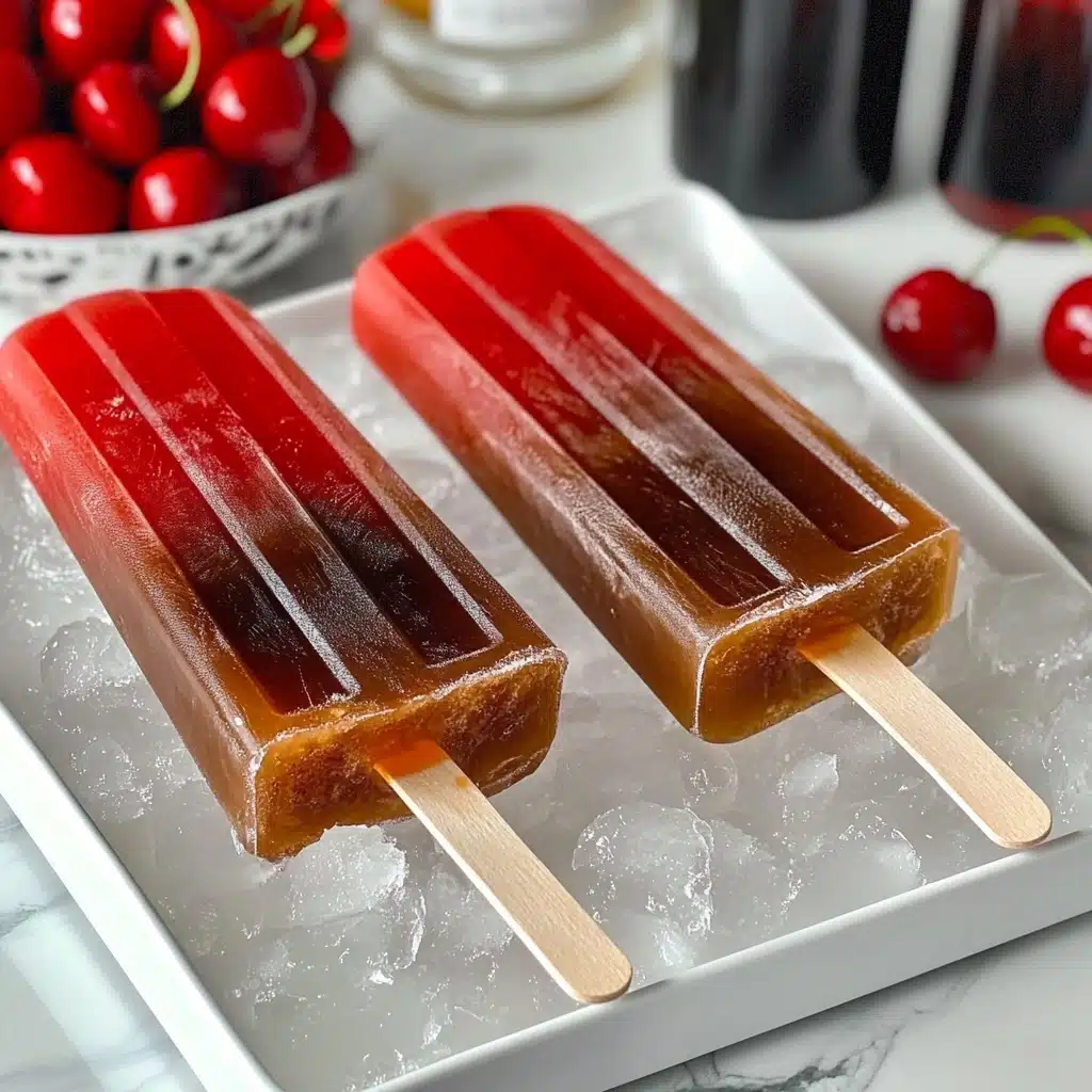 Cherry Coke Popsicles Recipe - Recipe Image