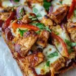 BBQ Chicken Flatbreads Recipe