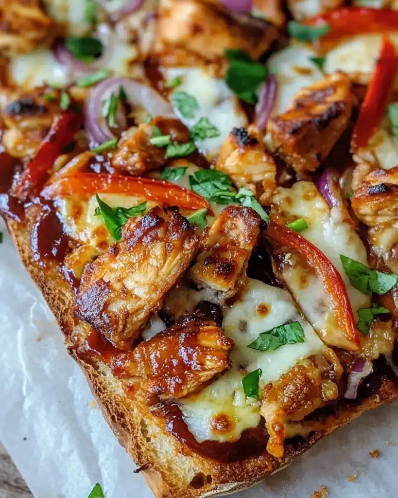 BBQ Chicken Flatbreads Recipe