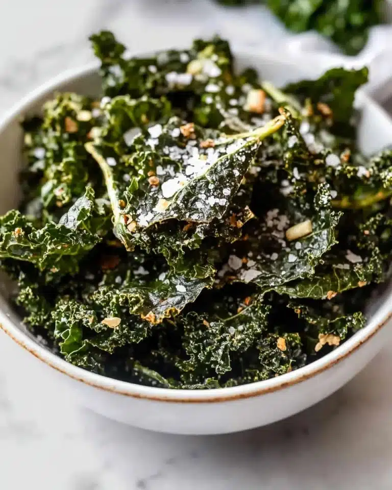 Garlic Parmesan Kale Chips Recipe