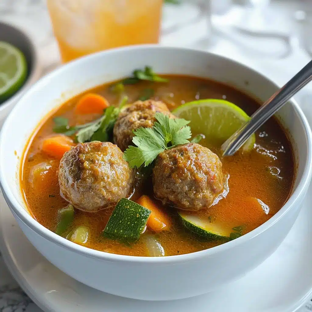 Caldo De Albondigas (Nutritious Mexican Meatballs Soup) Recipe - Recipe Image