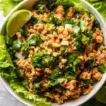Chicken Larb Lettuce Wraps Recipe