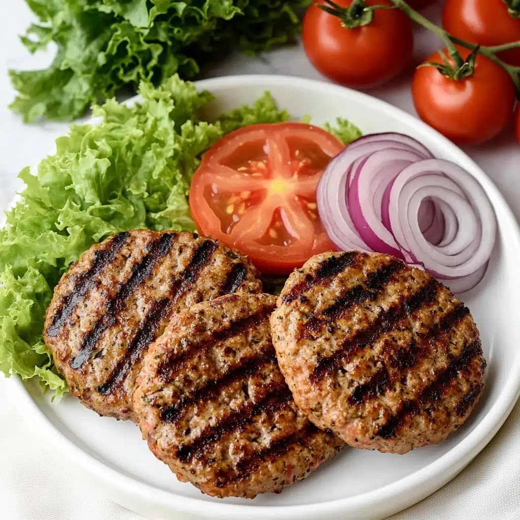 Ground Chicken Burger Recipe - Recipe Image