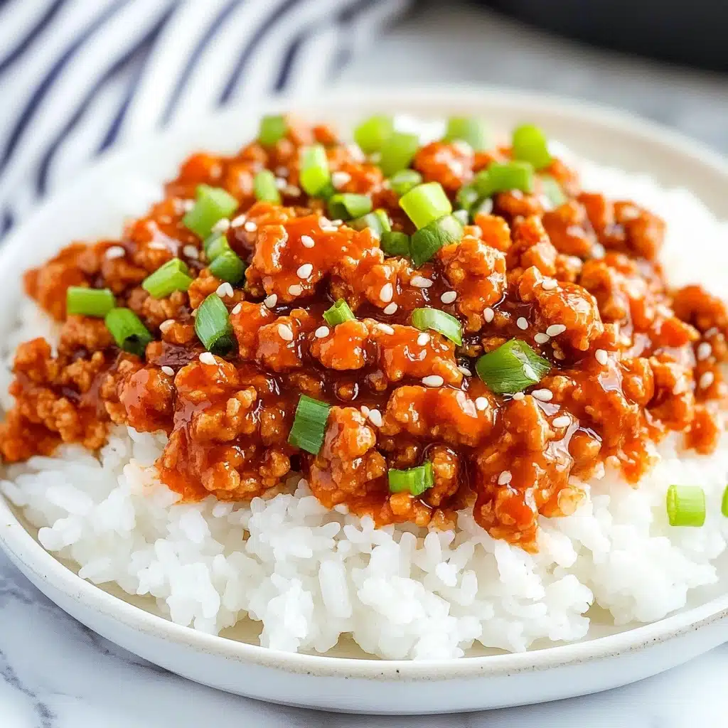 Ground Orange Chicken Recipe - Recipe Image
