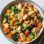 Roasted Butternut Squash Broccoli Cheddar Chicken Couscous Recipe