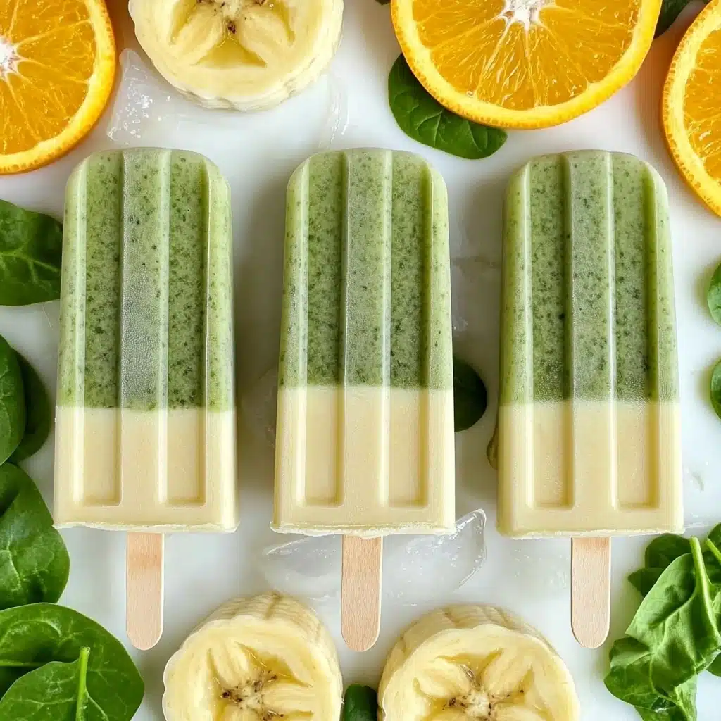Green Smoothie Popsicles Recipe - Recipe Image