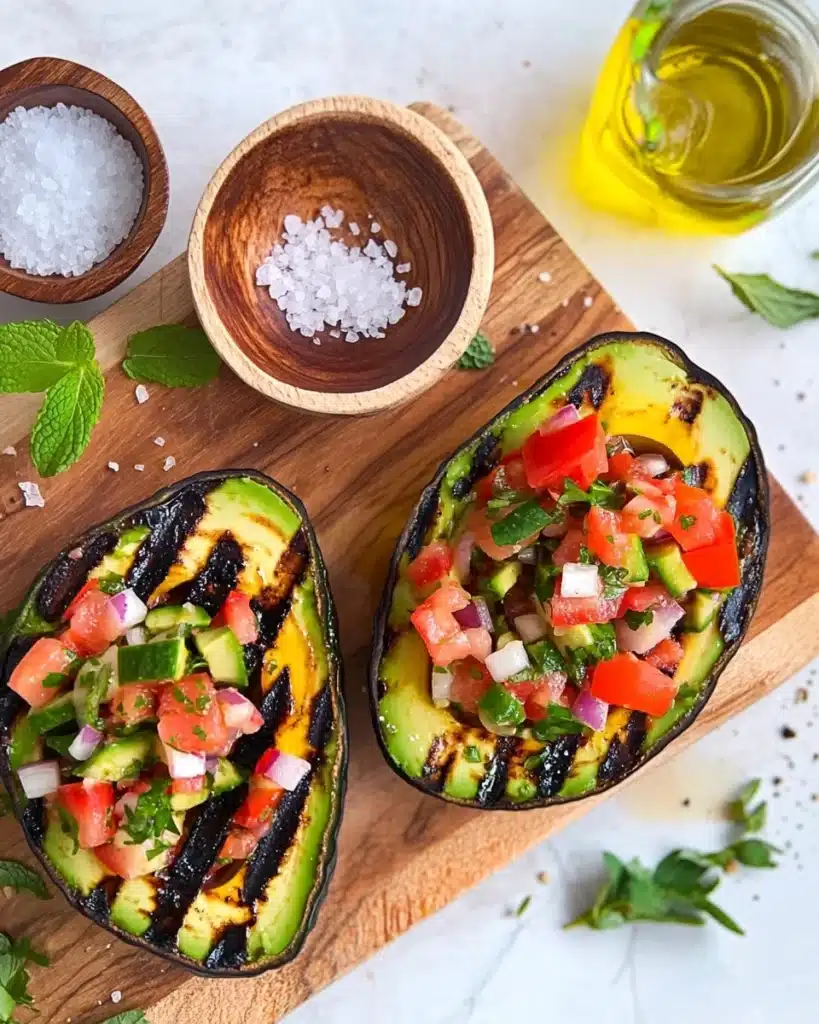 Grilled Stuffed Avocado Recipe