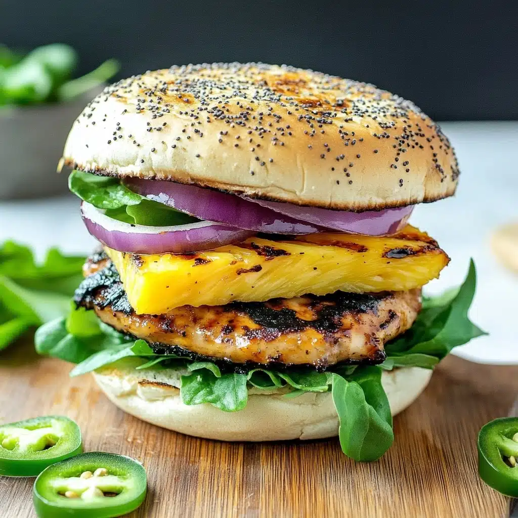 Grilled Hawaiian Chicken Sandwiches Recipe - Recipe Image