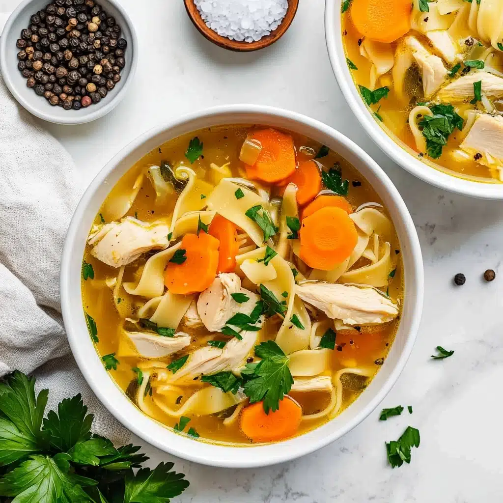 Instant Pot Chicken Noodle Soup Recipe - Recipe Image