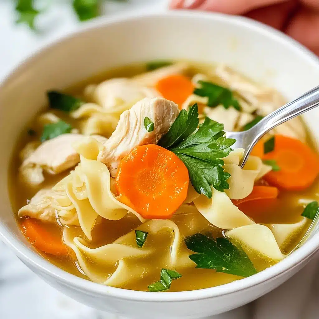 Instant Pot Chicken Noodle Soup Recipe - Recipe Image