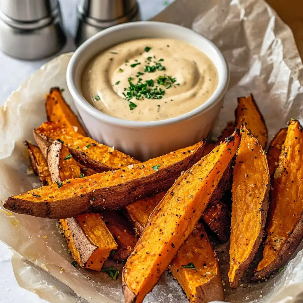 Air Fryer Sweet Potato Wedges Recipe - Recipe Image