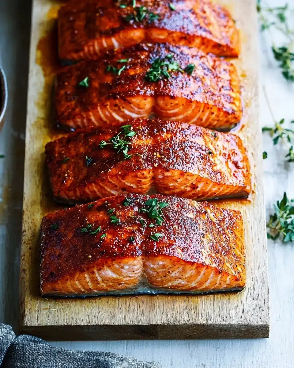 Cedar Plank Salmon Recipe