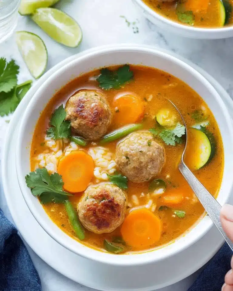 Caldo De Albondigas (Nutritious Mexican Meatballs Soup) Recipe