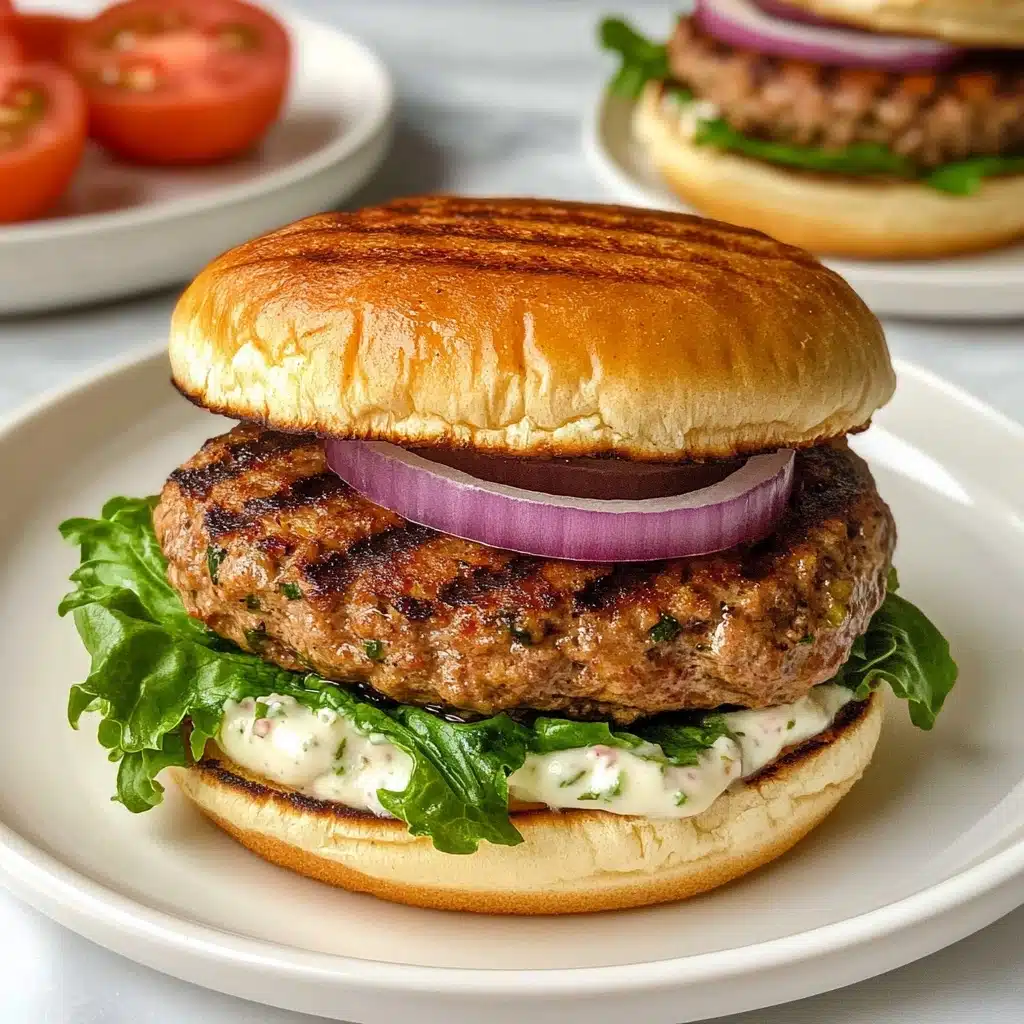 Ground Chicken Burger Recipe - Recipe Image