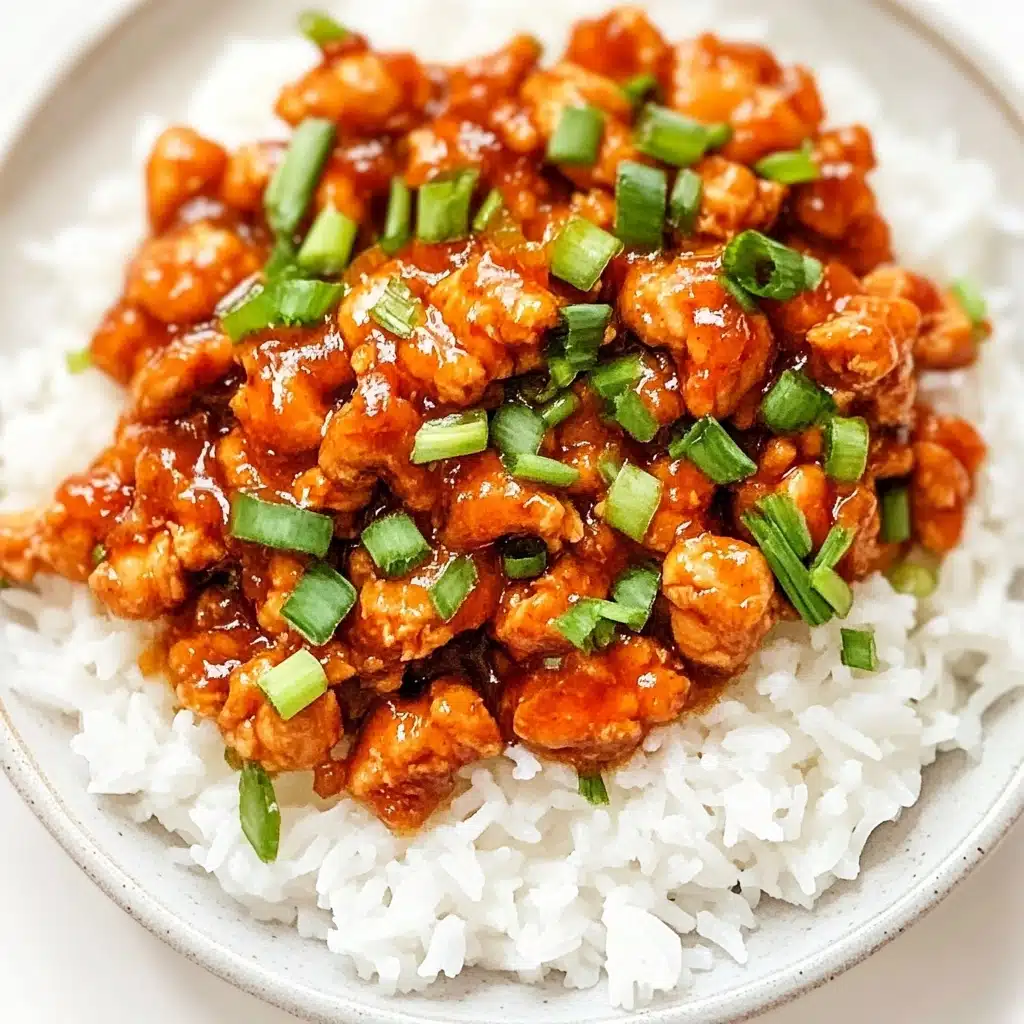 Ground Orange Chicken Recipe - Recipe Image