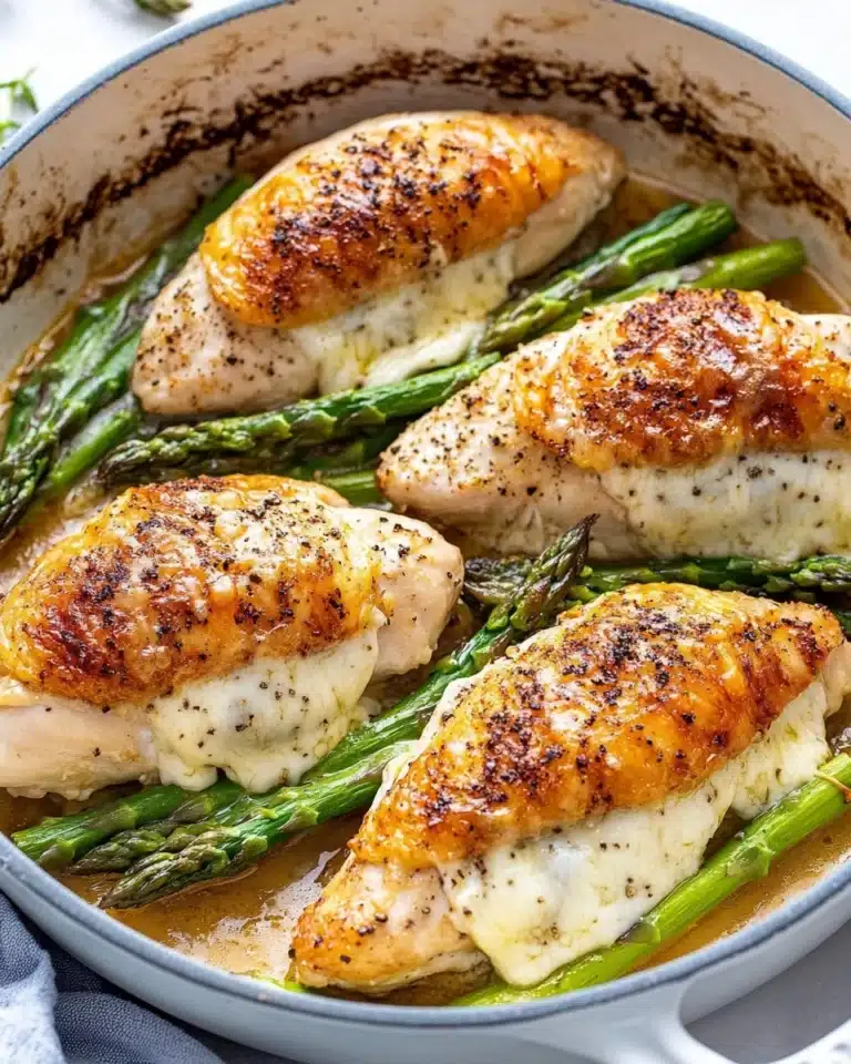 Asparagus Stuffed Chicken Breast Recipe