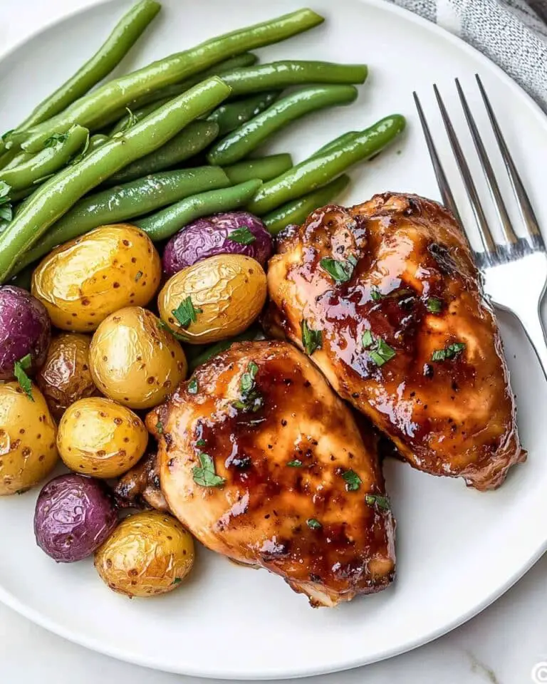 Sweet and Spicy Glazed Chicken Thighs Recipe