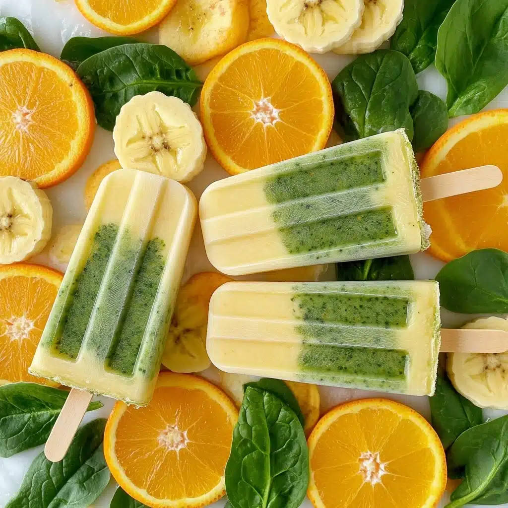 Green Smoothie Popsicles Recipe - Recipe Image