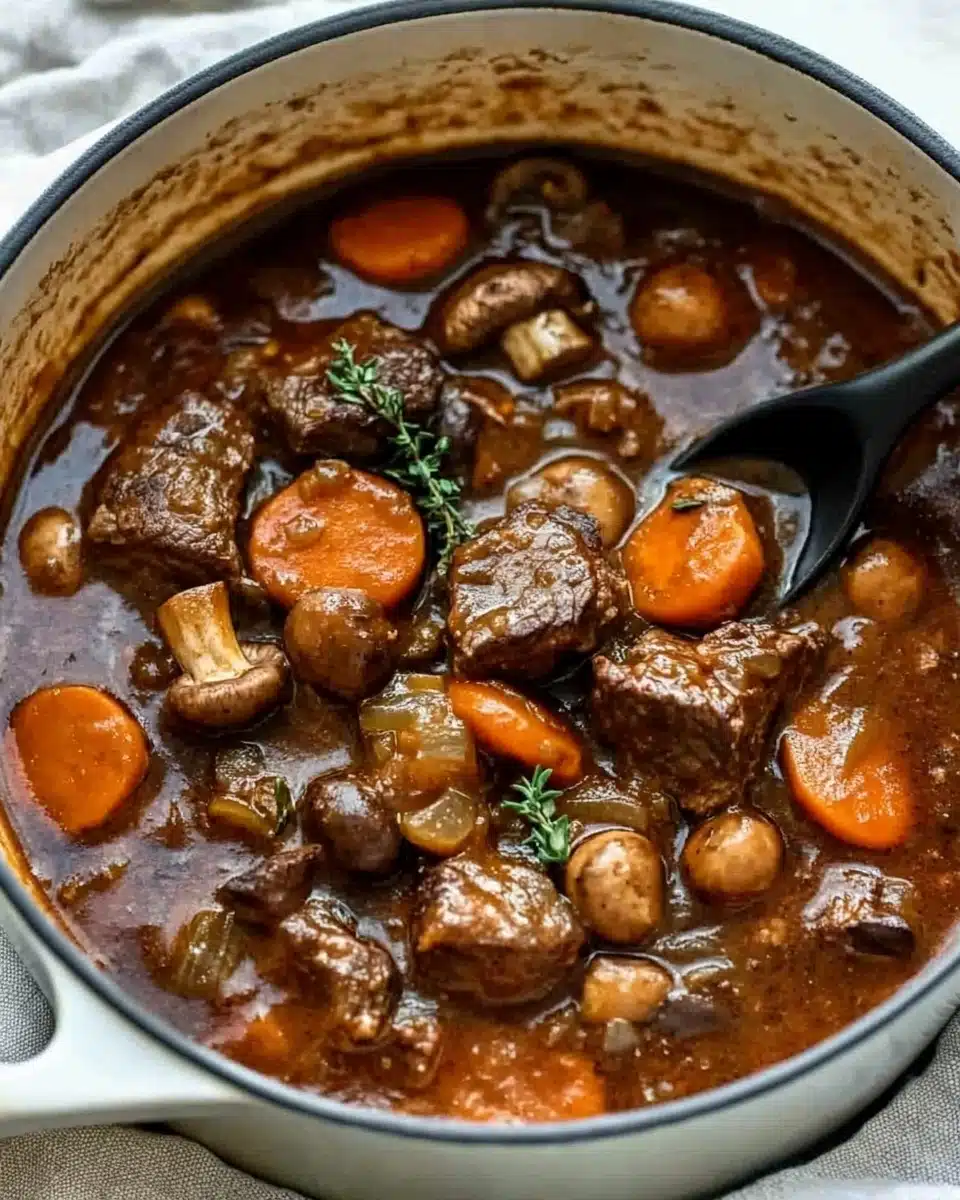 Red Wine Braised Beef Recipe