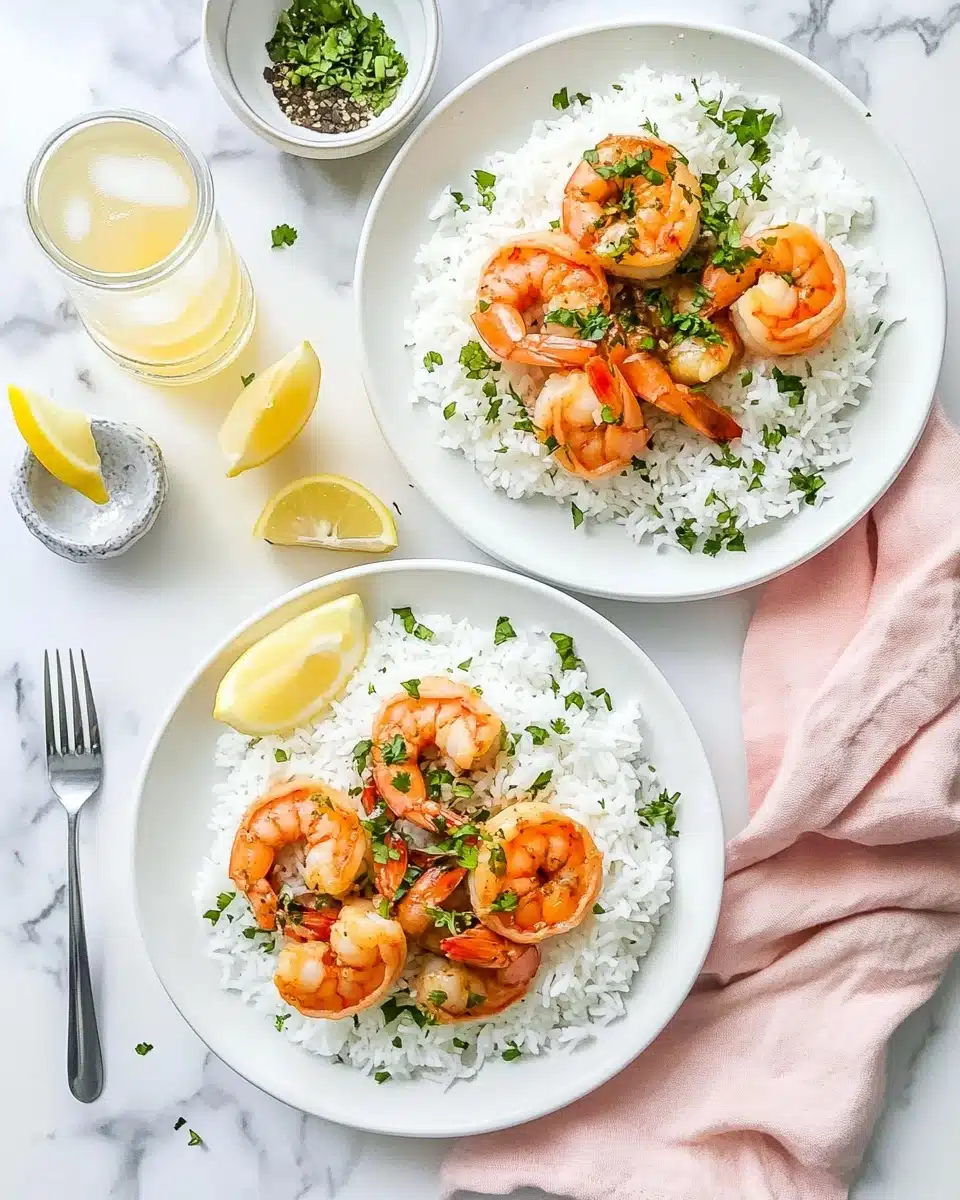 Peppery Garlic Shrimp Recipe