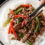 Slow Cooker Pepper Steak Recipe