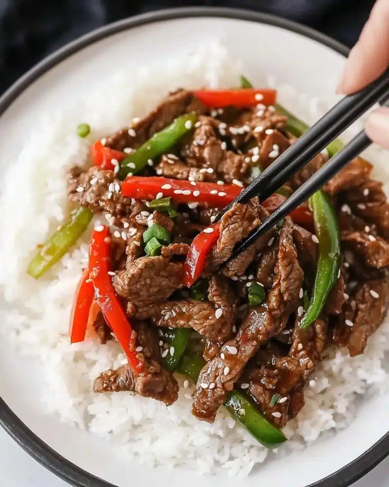 Slow Cooker Pepper Steak Recipe