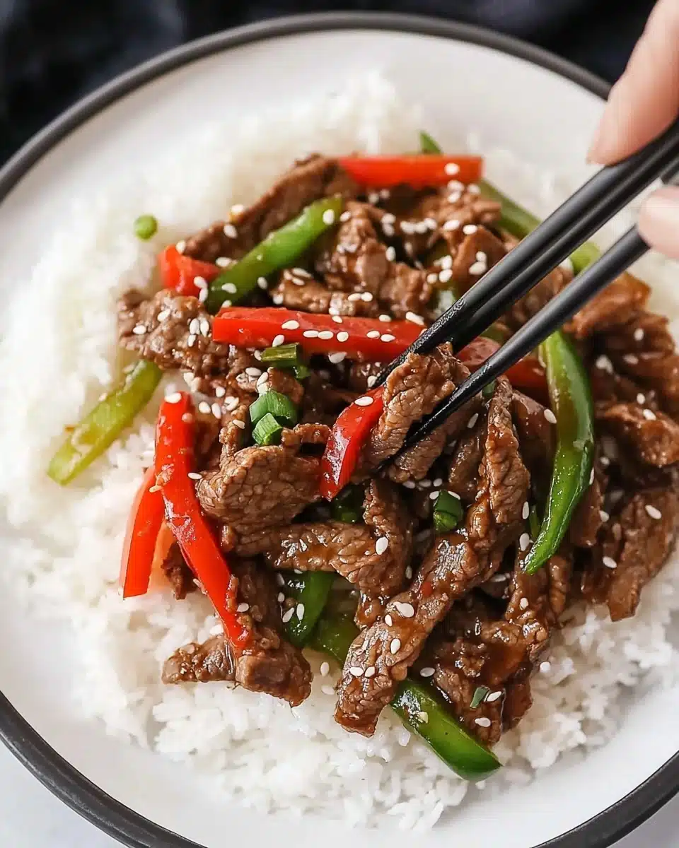 Slow Cooker Pepper Steak Recipe