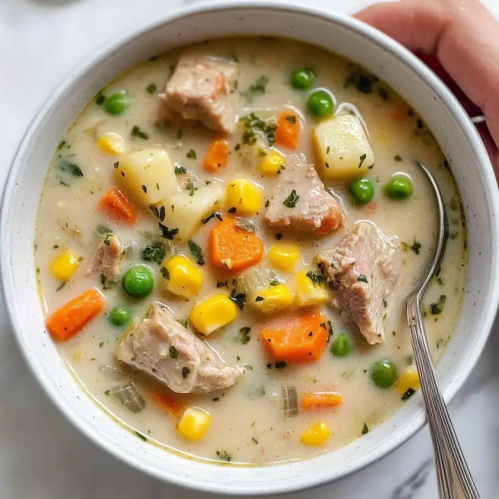 Creamy Chicken Soup Recipe - Recipe Image