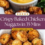 The BEST Crispy Baked Chicken Nuggets Recipe